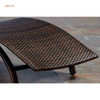 BHR-mobilier extérieur bali, côté piscine, rotin, lit en osier, salon de jardin, mobilier chinois, chaise de piscine pour deux personnes