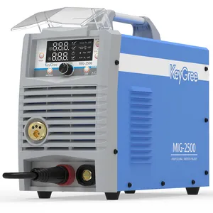 Keygree Mig-2500 with trolley CO2 gas/gasless mig mma welder aluminum Inverter welding machine other arc welders