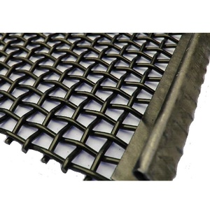 Chống tắc nghẽn thép carbon tách lưới màn hình rung với cạnh móc cong - Product Image 3