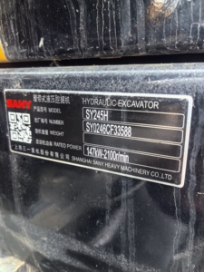<span class=keywords><strong>La</strong></span> Excavadora SANY 245 Ofrece una Economía Excepcional, una Conducción Cómoda y una Combinación Equilibrada de Potencia y Eficiencia - Product Image 4