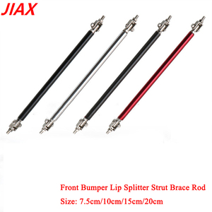 2 buah dapat disesuaikan 8 "-11" bemper depan Lip Splitter <span class=keywords><strong>Diffuser</strong></span> Strut Rod Tie bar Splitter Support Rod kompatibel dengan kebanyakan kendaraan - Product Image 4