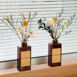 Bán Buôn Tùy Chỉnh 150Ml Sang Trọng Reed Khuếch Tán Màu Nâu Chai Nhà Hương Thơm Trang Trí Hương Thơm Hoa Reed Khuếch Tán - Product Image 4