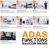 Outil de diagnostic multi-systèmes Autel MaxiCOM MK908 II 2026, prend en charge le codage ECU et des clés