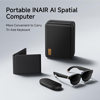 INAIR 2 Pro Go Pack |   Sistema Operativo INAIR |   Gafas AR con Teclado Plegable |   Compatible con diversas aplicaciones de Android |   Expansión de 6 Pantallas |   PC Inalámbrico