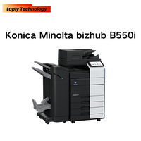 Sıcak Satış İkinci El Yenilenmiş Konica Minolta Bizhub 550i Siyah Beyaz Fotokopi Makinesi A3 Baskı Alanı Genel Tip Fotokopi Makinesi Faks