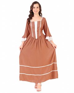 Halloween Cosplay Adulte Ferme Maid Costumes Médiéval Européen Vintage Français Manoir Dame Longue Robe XS-3XL - Product Image 1