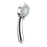 Pommeau de Douche à Main ABS Chromé Haute Pression 3 Modes de Jet Économiseur d'Eau Design Moderne pour Salle de Bain - Vente Flash