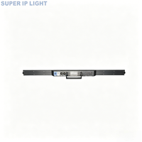 Barre de lumière de scène DMX 0-100 à gradation fluide, effet rideau, stroboscope et faisceau 14*3W RGB 3-en-1 pour KTV, bar et DJ