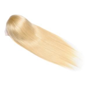 Perruques frontales en dentelle blonde miel 613 au meilleur prix, perruques blondes lisses, perruque droite 613 à vendre - Product Image 3