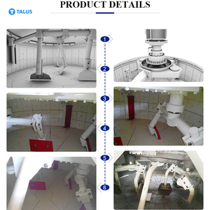 Eixo Vertical 500 L Redutor Hidráulico Refratário De Cimento Gearbox Misturador Concreto Planetário - Product Image 5