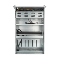 Boîtier de serveur IA 19 pouces, rackable industriel EATX ATX 6U, châssis de serveur GPU, compatible avec le refroidissement liquide
