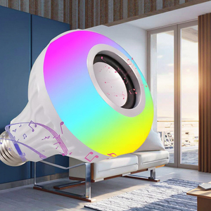 12 Wát Dimmable RGBW thông minh <span class=keywords><strong>LED</strong></span> ánh sáng bóng đèn âm nhạc Sync Wifi AC E26 B22 RoHS điều khiển từ xa nhựa PC thay đổi màu sắc - Product Image 6