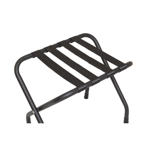 MILENYUM Heavy-Duty Foldable Hotel <b>Luggage</b> Rack LR-R-001 with Black <b>Belts</b> and Metal Suitcase Stand From Turkey - Product Image 2