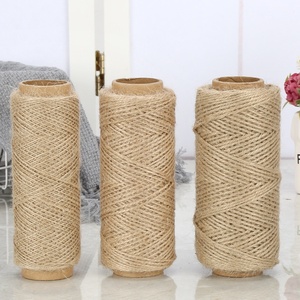 Hilo de cáñamo tipo eje, cuerda para manualidades, materiales DIY, cuerda gruesa y fina para decoración de paredes con rejillas tejidas a mano, etiquetas de red, cuerda para atar. - Product Image 4