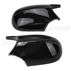 ฝาครอบกระจก E90คาร์บอนไฟเบอร์/ABS ฝาครอบกระจกมองหลังรถยนต์โดยตรงแทนที่สำหรับ BMW E90 E91 2008-11 E92 E93 2010-13 lci - Product Image 4