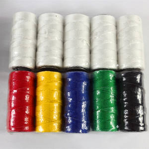 Grosir kualitas tinggi warna-warni <span class=keywords><strong>210D</strong></span> gulungan polipropilen PP tali jaring ikan kemasan benang PP benang - Product Image 1
