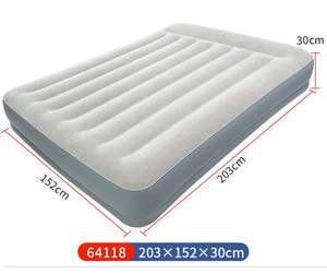 Lit d'air résistant Intex 64118 1,52 m * 2,03 m * 30 cm, taille Queen, Dura Beam Pillow Rest, hauteur moyenne, meubles gonflables, matelas - Product Image 2