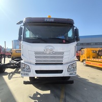 Camion benne à benne basculante électrique FAW JH6 6x4, batterie lithium 265 CV, pour déchets, avec benne amovible conteneurisée, Euro 6