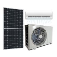 AC Split Wall Mounted DC Inverter Sunrain Solar 12000-24000 BTU untuk Rumah Tangga