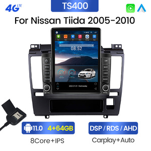 Mekede Tesla Android 8 + 128 gam đài phát thanh xe hơi cho Nissan Tiida 2005 2010 chia màn hình GPS BT Stereo AM FM xe GPS xe Hệ thống âm thanh nổi - Product Image 3