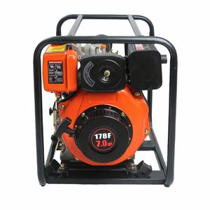 Système de pompe à eau diesel haute performance de deux pouces et cinq chevaux avec démarrage électrique intégré pratique - Product Image 6