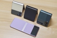 Teléfonos Usados Z Flip 3, Versión Coreana con Doble SIM, Desbloqueados, Pantalla Plegable Dynamic AMOLED, 8+256GB, 5G, para Samsung Z Flip 3