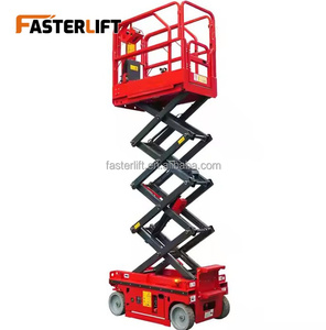 フル電動油圧シザーリフト伸縮プラットフォーム 5m 6m 6.8m CE認証済み - Product Image 1