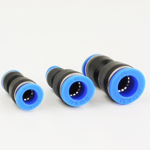 Raccord pneumatique rapide Doxu 8-6 10-8, adaptateur de tuyau d'air en plastique pour la connexion de composants pneumatiques - Product Image 1
