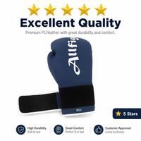 Gants de boxe professionnels en cuir de vachette PU 10oz 12oz 14oz 16oz pour entraînement, sparring, combat, MMA – Vente directe usine, personnalisation OEM