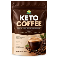 Café instantané Keto OEM en poudre, compléments alimentaires, produits pour un ventre plat, café minceur Keto en poudre