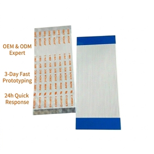 Câble plat flexible FFC FPC, pas de 0,5 mm et 1,0 mm, fil ruban, connecteur 10, 20, 50 broches pour écran d'affichage - Product Image 3