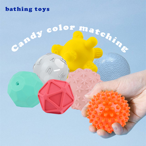 Produits tendance <span class=keywords><strong>Jouet</strong></span> des sens tactiles pour bébé <span class=keywords><strong>Jouet</strong></span> multi-balles texturé Toucher la main Anneau <span class=keywords><strong>de</strong></span> dentition Balle <span class=keywords><strong>de</strong></span> <span class=keywords><strong>bain</strong></span> <span class=keywords><strong>Jouet</strong></span> <span class=keywords><strong>de</strong></span> jeu d'eau <span class=keywords><strong>3</strong></span> + <span class=keywords><strong>mois</strong></span> Juguetes - Product Image 4