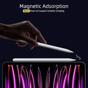 Stylet en plastique à charge rapide pour <span class=keywords><strong>iPad</strong></span> A16 10e génération, <span class=keywords><strong>iPad</strong></span> 11-6e génération, <span class=keywords><strong>avec</strong></span> rejet de la paume, sensibilité à l'inclinaison et fixation magnétique - Product Image 4