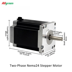 DC24V~48V 3A 1.6/2.1/2.5/3.1/3.5/3.8N.m <b>Stepper</b> <b>Motor</b> <b>Controller</b> Kit 2Phase Nema24 DC OpenLoop <b>Stepper</b> <b>Motor</b> Drivers Kit - Product Image 3