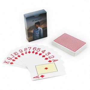 Cartas de Póker con Logotipo de Club, 4 Colores, Índice Grande, Fuente Personalizada, Baraja de Pinochle de Papel con Caja, Superventas 2026 - Product Image 3