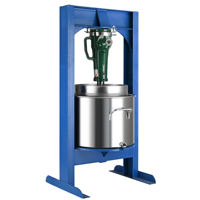 Multifunctionele roestvrijstalen handmatige sapcentrifuge PLC-core voor huishoudelijk en commercieel gebruik voor fruit, honing en kokosnoot