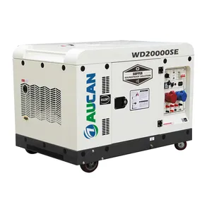 Stille Diesel Generatoren 16kva 18kva 20kva 22kva 25kva Kleine Draagbare Kubota Diesel Generator Met Sterke Macht