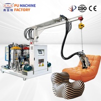 Machine à mousse souple haute pression pour la production de sièges de canapé en PU moulé, équipement de mousseur PU, fabricant OEM