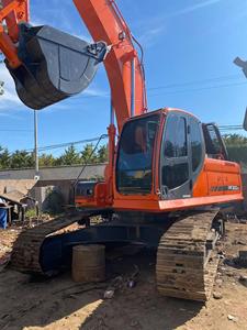 Excavadora de ruedas pesada Doosan de 30 toneladas usada a la venta, bajas horas de trabajo, maquinaria de excavación de segunda mano, bomba de engranajes de motor central - Product Image 4