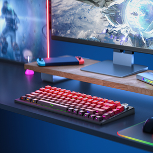 Xvx Keycaps Gradient loạt anh đào hồ sơ mô hình 136-Key side-in PBT vật liệu keycap Bộ - Product Image 6