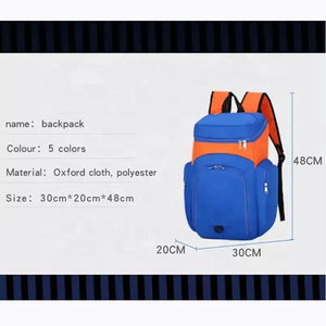 Custom LOGO School Pocket Oxford Lining Casual Sports Backpacks Basketball Backpack Men Basketball Bag Basketball Backpack - Product Image 5