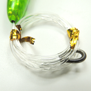 Appât en forme de calmar pour la pêche d'eau salée, 1 pièce, leurre à plumes pour la mer - Product Image 5