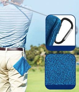Microfiber Golf Towel for Club and Ball Cleaning, Groove Scrub Towel with <b>Clip</b>, Custom Logo Promotional Golf Accessory Gift - Product Image 4