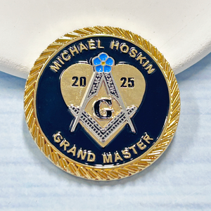 昆山工厂个性化定制优质周年镀金3D挑战币 - Product Image 3