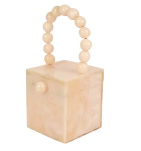 Estuche de joyería artesanal con incrustaciones de hueso con acabado de madera natural diseñado para almacenamiento de recuerdos y momentos de Regalo De La India - Product Image 1