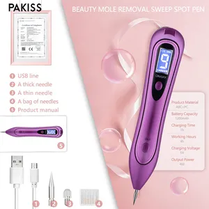 Pakiss Factory Preis Maulwurf Tattoo entfernungs stift Laser Plamere Plasma Haut Tag Entferner Stift für den Heimgebrauch