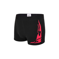 Caleçons Boxers Homme en Coton Tricoté Respirant avec Logo Personnalisé de Qualité Supérieure I&S BPM224001 Imprimé Tailles M-3XL pour Exportation Internationale