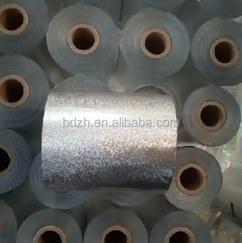 15 MICRON Silver Color Emboss Hair Foil Rolls