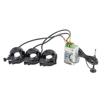 Nirkabel Lora 3 Phase Energi Monitor Power Meter dengan CTS Tindik Terhubung AEW100-D20X