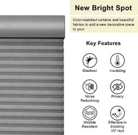 Stores alvéolaires premium sur mesure, isolants thermiques, pour la maison et le bureau, économie d'énergie, filtration de la lumière